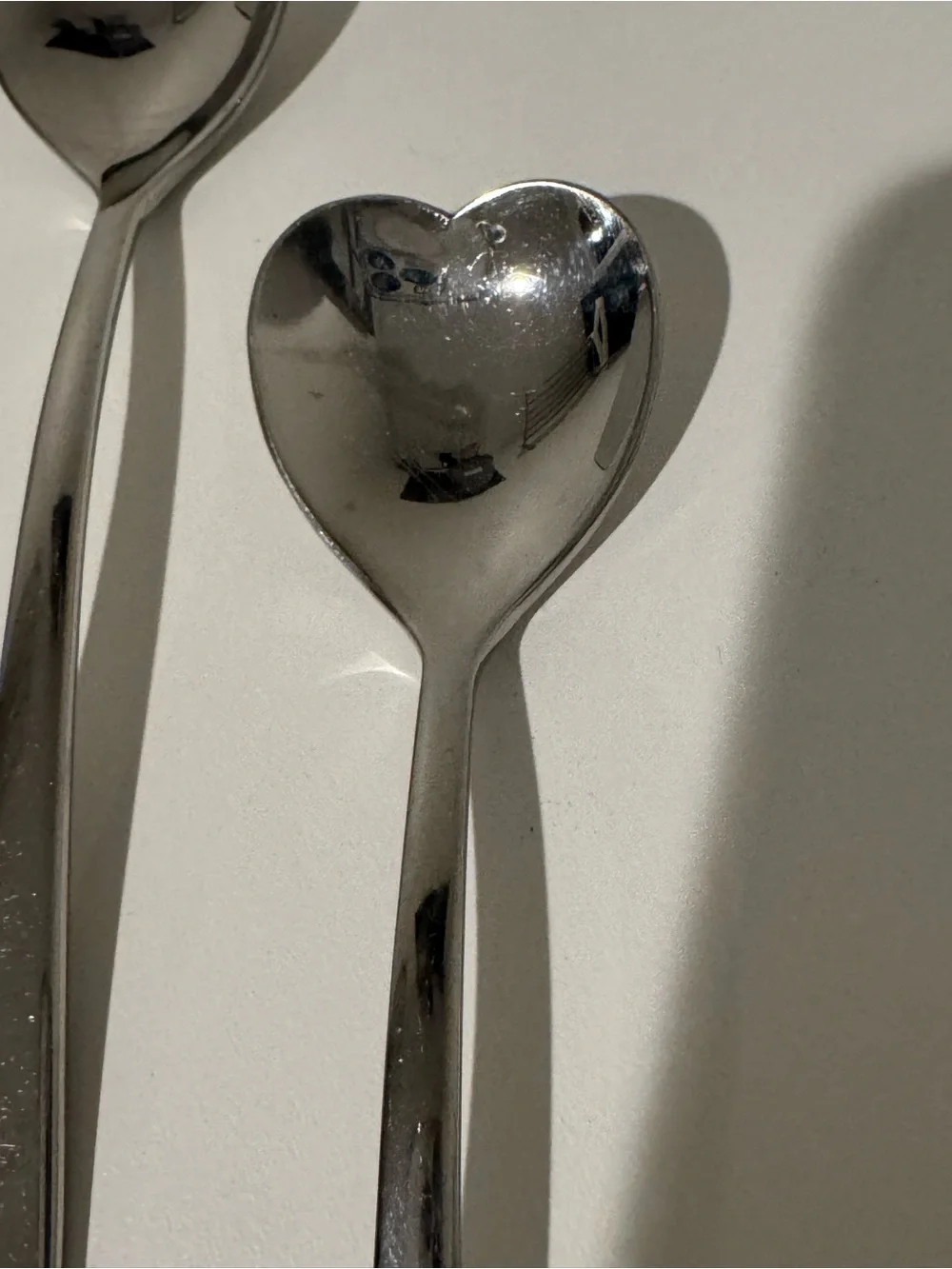 Heart teaspoons from Alessi